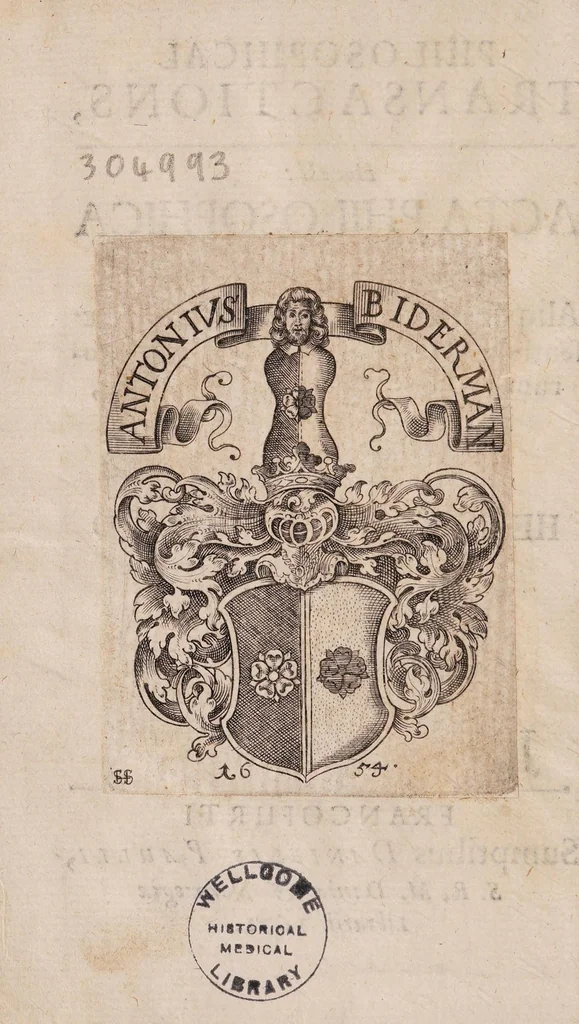 An illustration from Philosophical transactions, hoc est, Acta philosophica ... : Aliquam exhibentia notitiam praesentium incoeptorum, studiorum & laborum eorum, qui eruditi salutantur, in plerisque praecipuis mundi partibus / ab Henrico Oldenburgo ... Anglicè conscripta, & in Latinum versa à Johanne Sterpino. 1669., 1669, leaf 8
