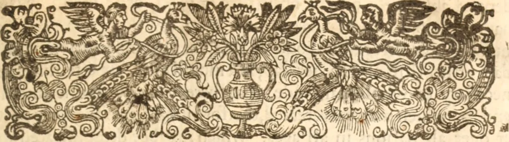 An illustration from A treatise of the Sabbath and the Lord's day ..., 1636, leaf 18