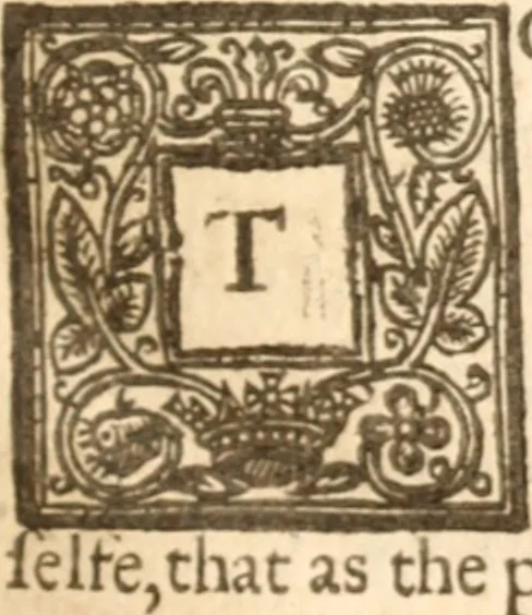 An illustration from A treatise of the Sabbath and the Lord's day ..., 1636, leaf 18