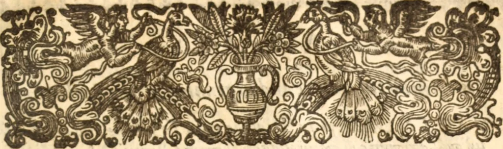 An illustration from A treatise of the Sabbath and the Lord's day ..., 1636, leaf 328