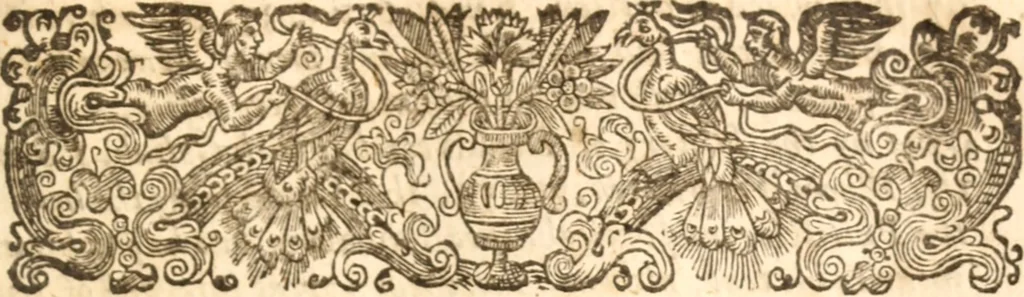 An illustration from A treatise of the Sabbath and the Lord's day ..., 1636, leaf 92