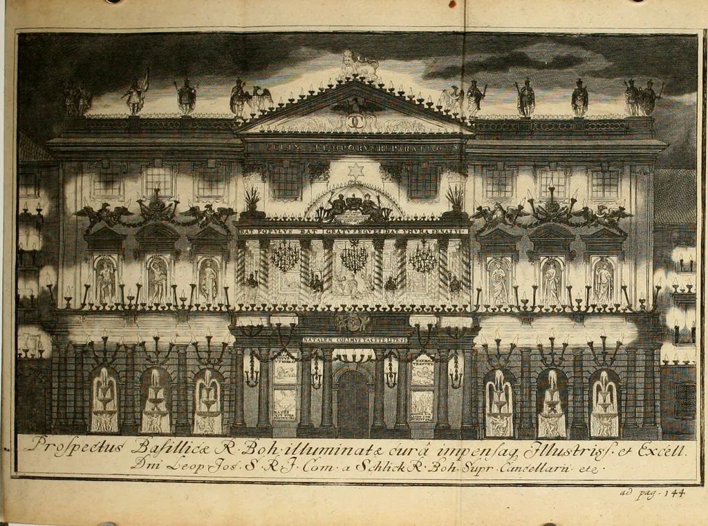 An illustration from Sacrae Caes. Mai. consiliarii, & rei antiquae, nec non feriundis numismatibus praefecti Caroli Gustavi Heraei Inscriptiones et symbola varii argumenti, 1721, leaf 163