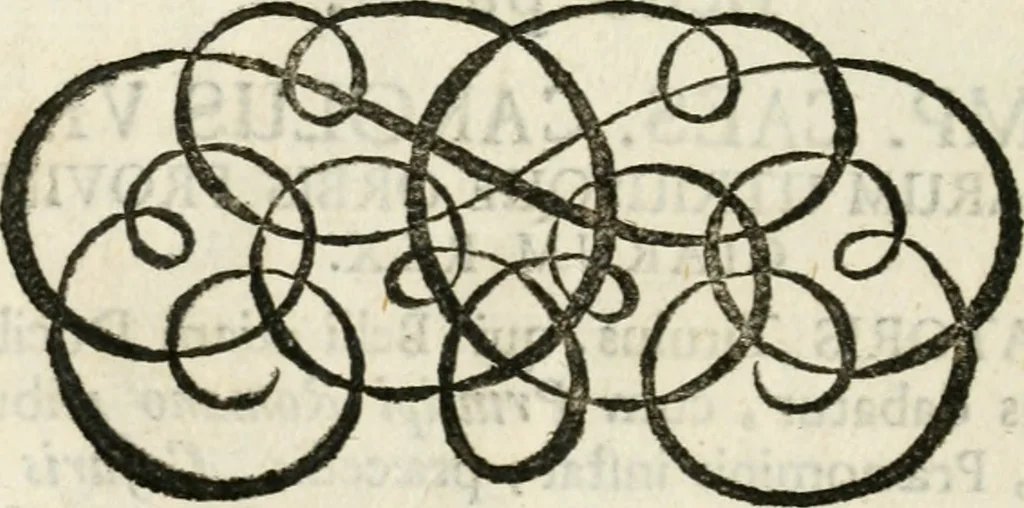 An illustration from Sacrae Caes. Mai. consiliarii, & rei antiquae, nec non feriundis numismatibus praefecti Caroli Gustavi Heraei Inscriptiones et symbola varii argumenti, 1721, leaf 21