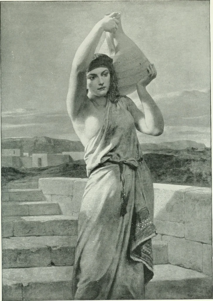 An illustration from Sacred art; the Bible story pictured by eminent modern painters;, 1903, leaf 102