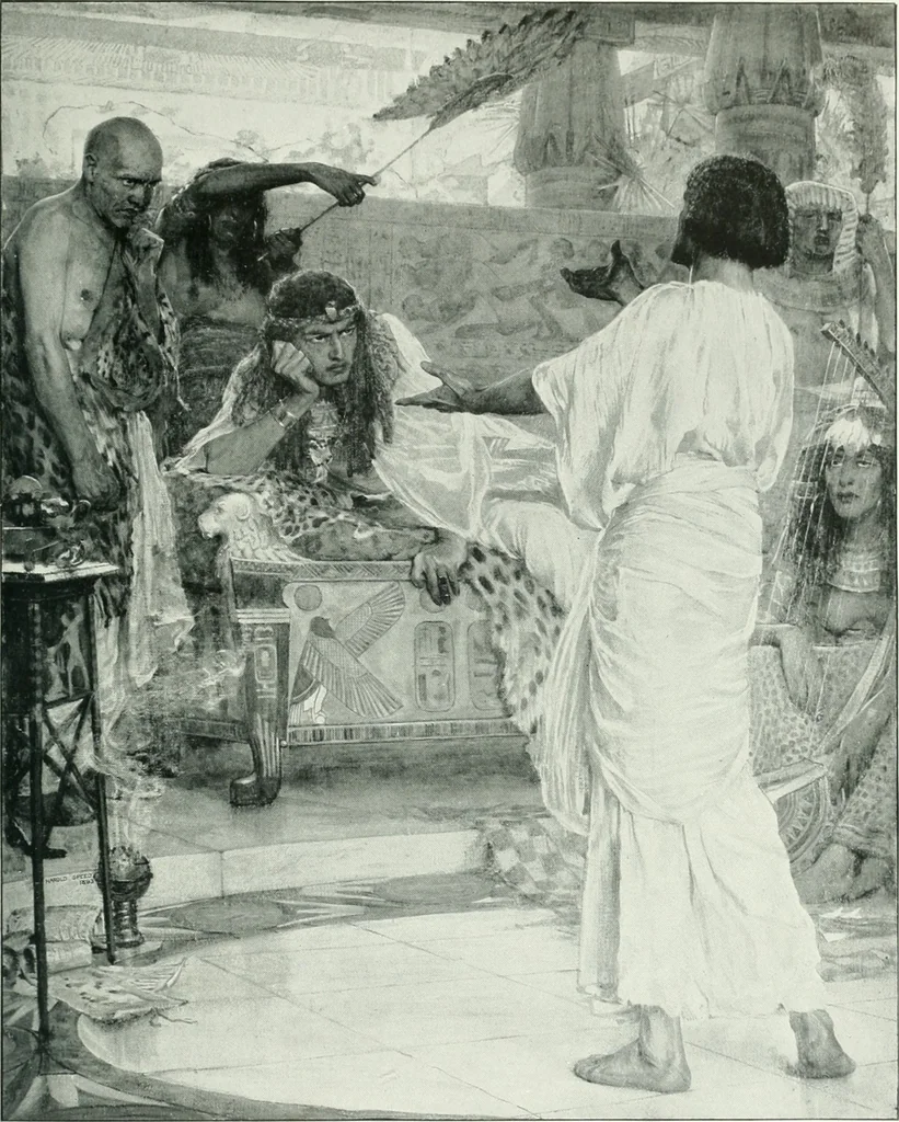 An illustration from Sacred art; the Bible story pictured by eminent modern painters;, 1903, leaf 116