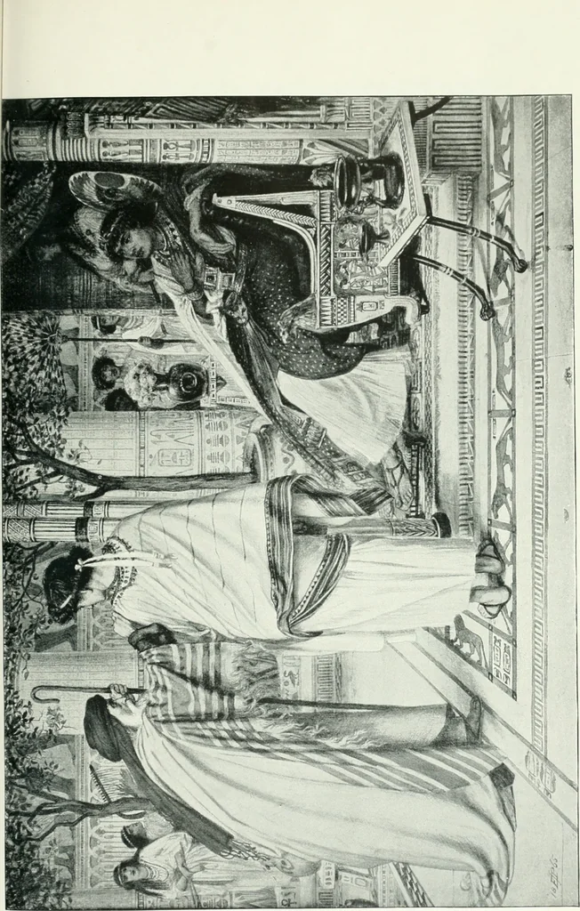 An illustration from Sacred art; the Bible story pictured by eminent modern painters;, 1903, leaf 118
