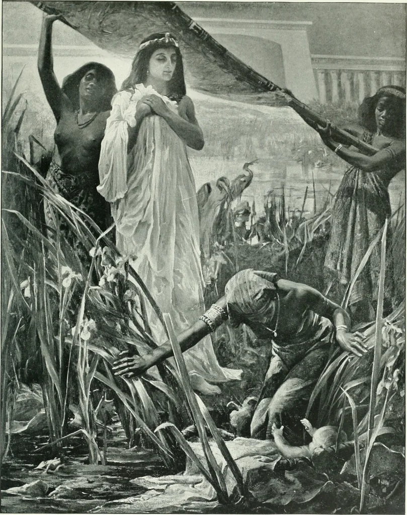 An illustration from Sacred art; the Bible story pictured by eminent modern painters;, 1903, leaf 122