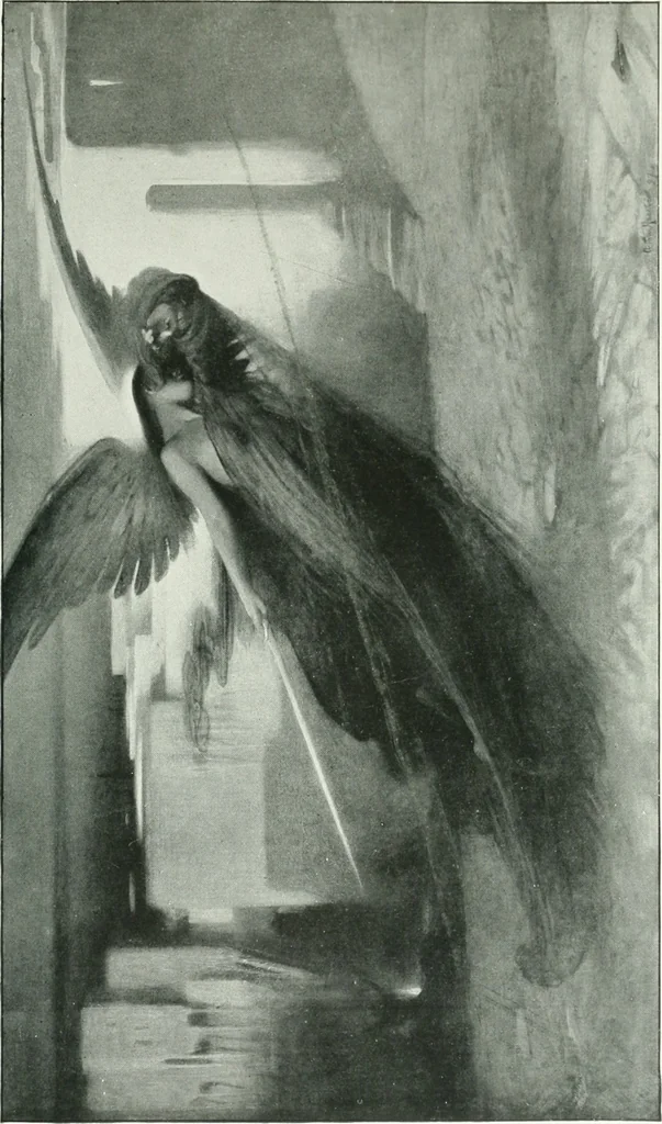 An illustration from Sacred art; the Bible story pictured by eminent modern painters;, 1903, leaf 130