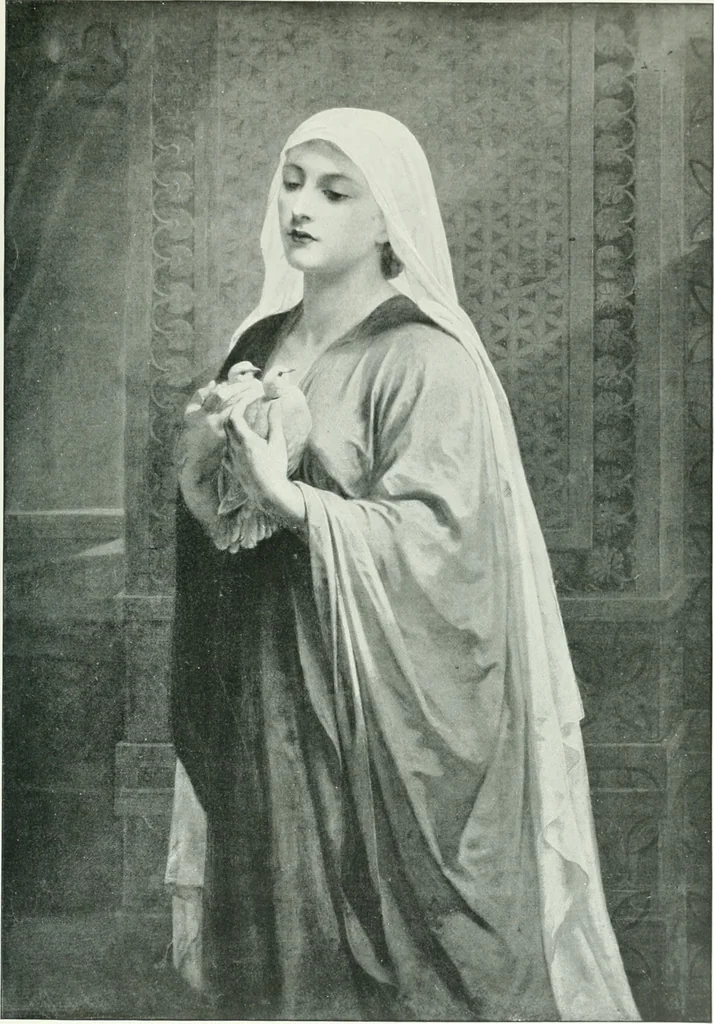An illustration from Sacred art; the Bible story pictured by eminent modern painters;, 1903, leaf 144