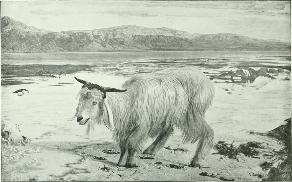An illustration from Sacred art; the Bible story pictured by eminent modern painters;, 1903, leaf 146