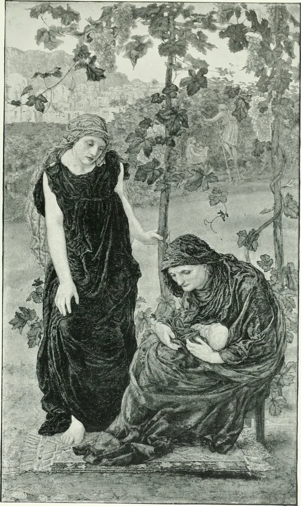 An illustration from Sacred art; the Bible story pictured by eminent modern painters;, 1903, leaf 170