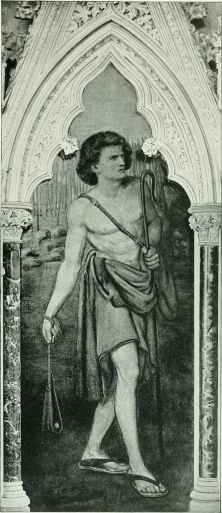 An illustration from Sacred art; the Bible story pictured by eminent modern painters;, 1903, leaf 178