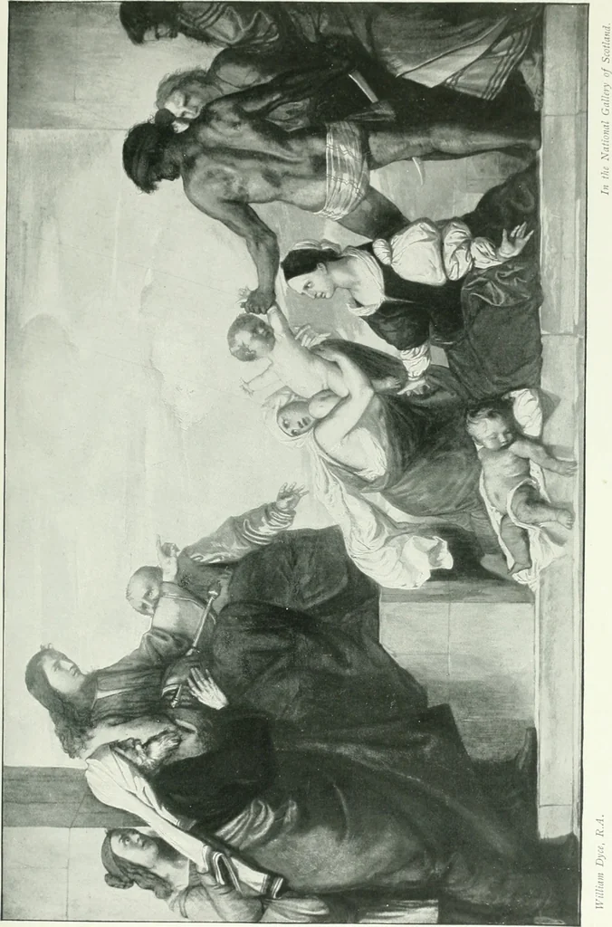 An illustration from Sacred art; the Bible story pictured by eminent modern painters;, 1903, leaf 194
