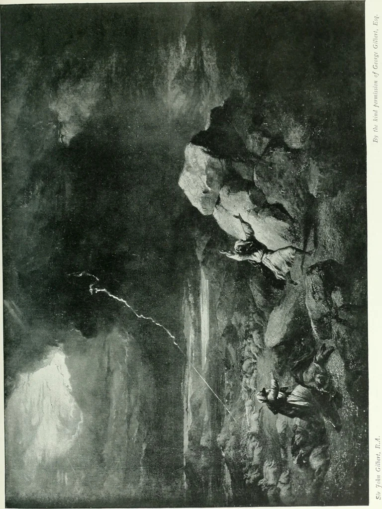 An illustration from Sacred art; the Bible story pictured by eminent modern painters;, 1903, leaf 236