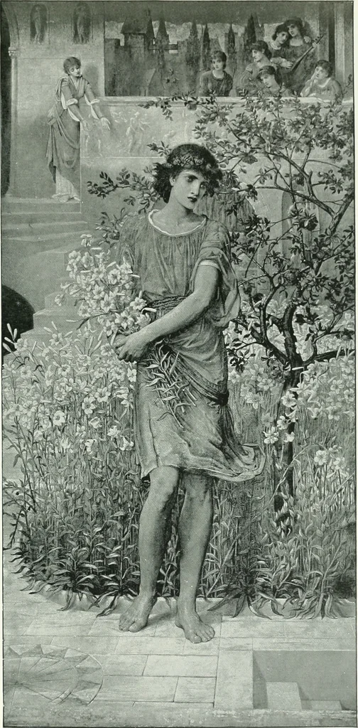 An illustration from Sacred art; the Bible story pictured by eminent modern painters;, 1903, leaf 242