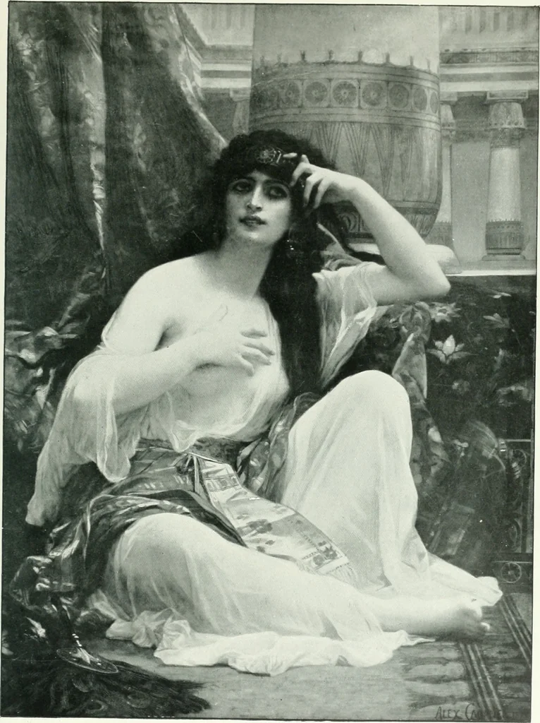An illustration from Sacred art; the Bible story pictured by eminent modern painters;, 1903, leaf 244