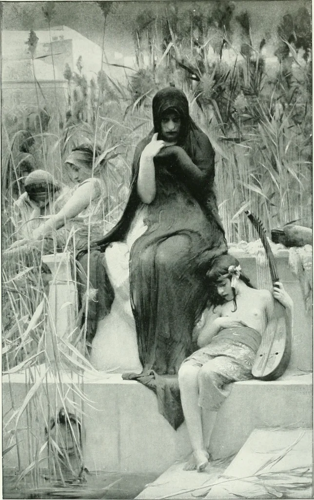 An illustration from Sacred art; the Bible story pictured by eminent modern painters;, 1903, leaf 250