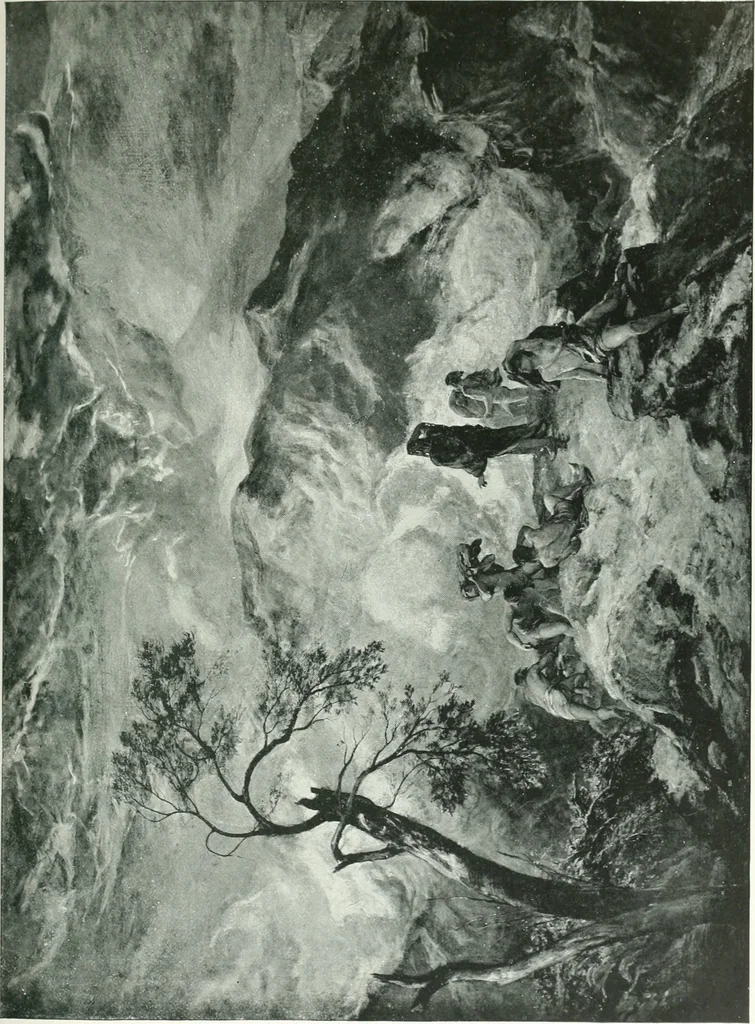 An illustration from Sacred art; the Bible story pictured by eminent modern painters;, 1903, leaf 252