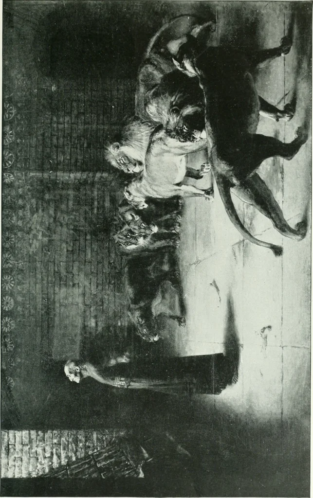An illustration from Sacred art; the Bible story pictured by eminent modern painters;, 1903, leaf 262