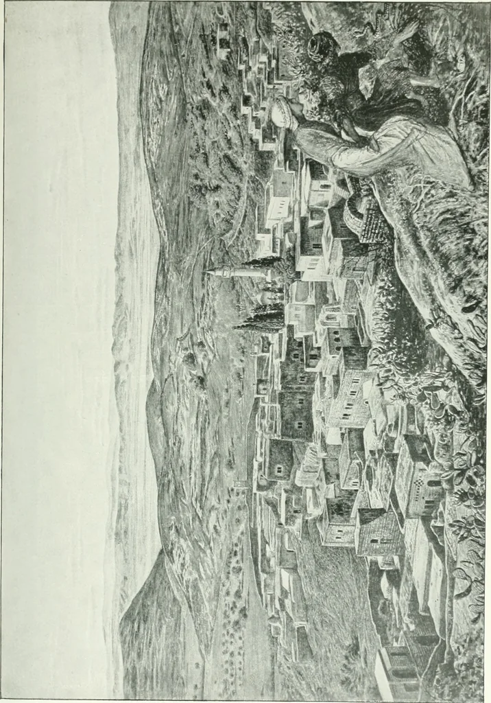 An illustration from Sacred art; the Bible story pictured by eminent modern painters;, 1903, leaf 272