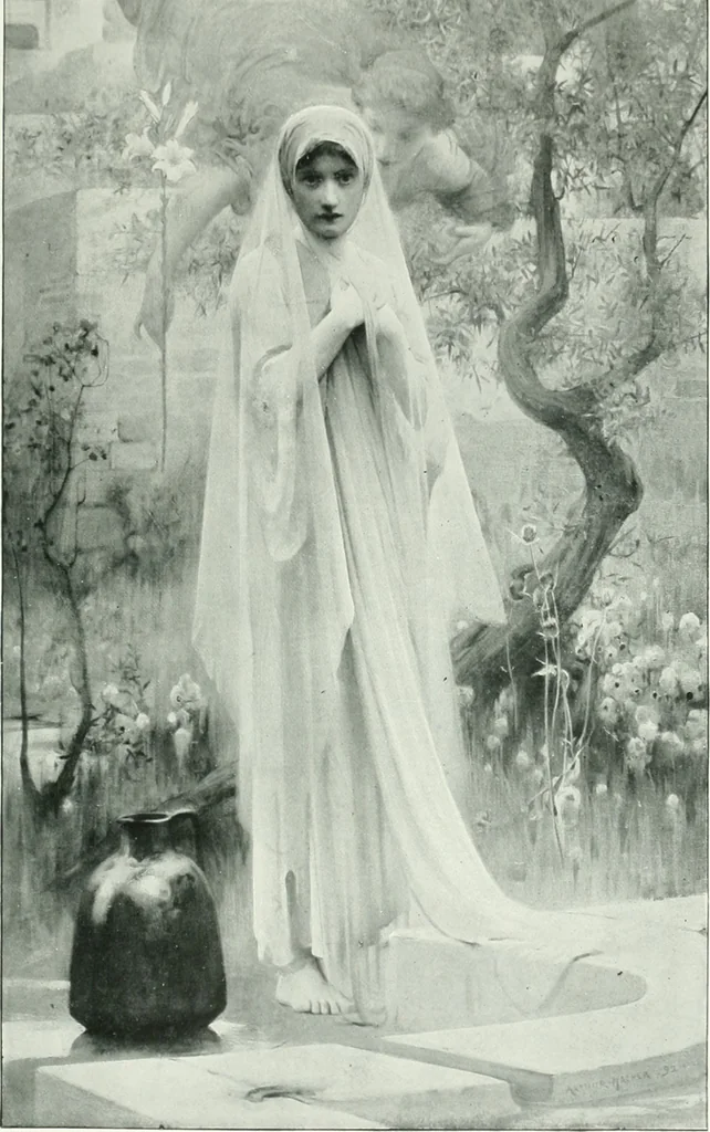 An illustration from Sacred art; the Bible story pictured by eminent modern painters;, 1903, leaf 274