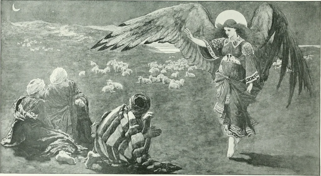 An illustration from Sacred art; the Bible story pictured by eminent modern painters;, 1903, leaf 278