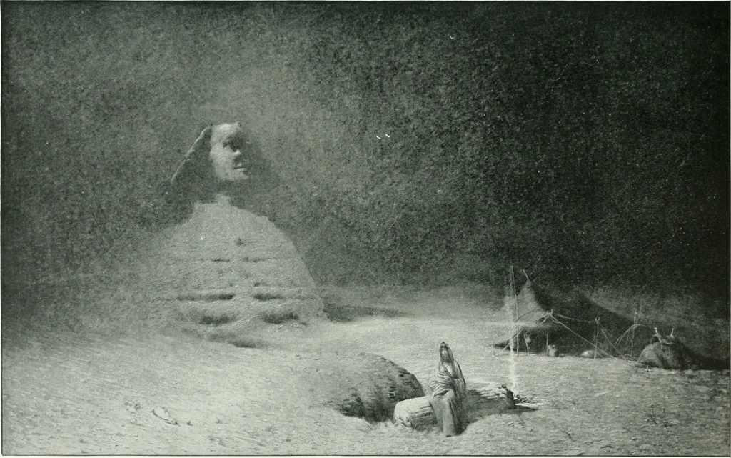 An illustration from Sacred art; the Bible story pictured by eminent modern painters;, 1903, leaf 294