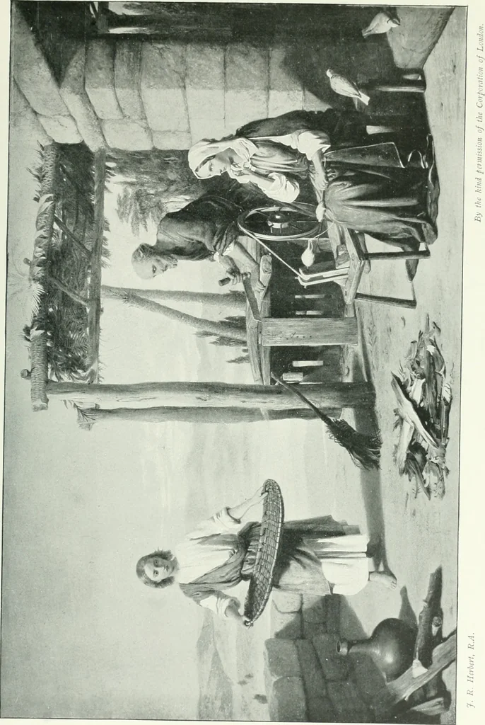 An illustration from Sacred art; the Bible story pictured by eminent modern painters;, 1903, leaf 298