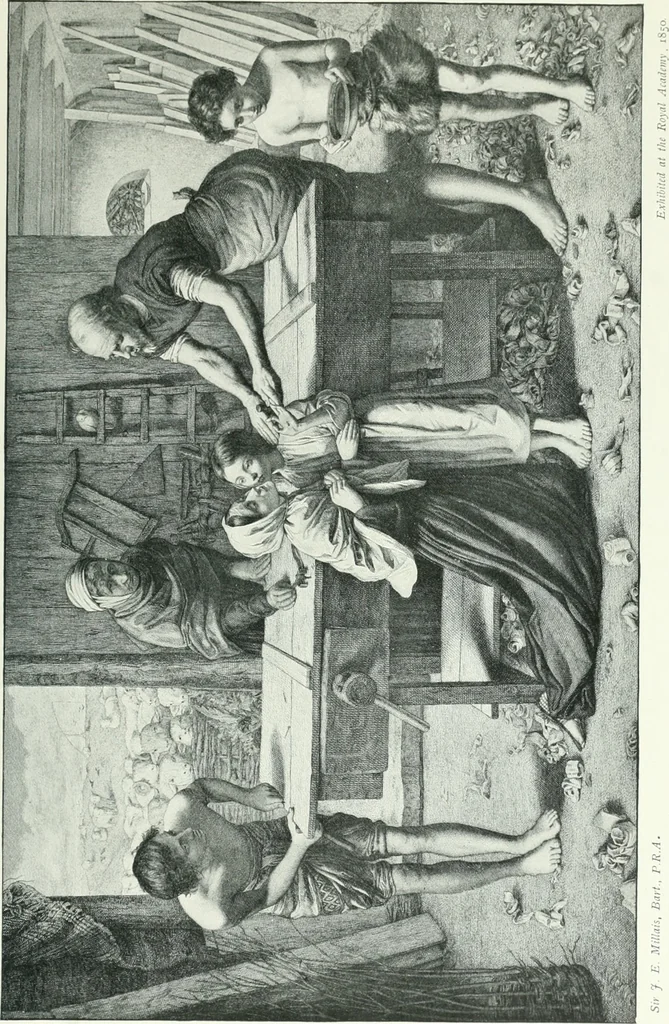 An illustration from Sacred art; the Bible story pictured by eminent modern painters;, 1903, leaf 300