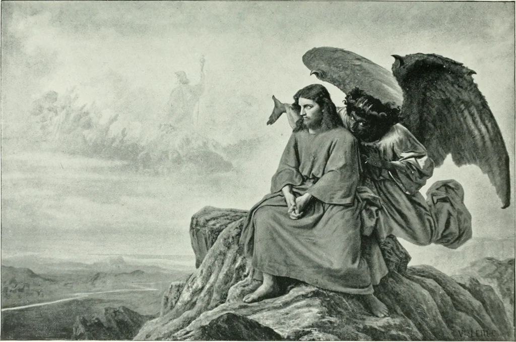 An illustration from Sacred art; the Bible story pictured by eminent modern painters;, 1903, leaf 306