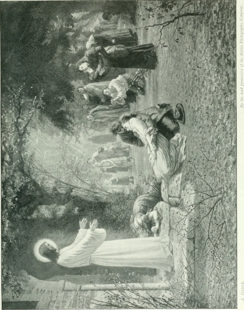 An illustration from Sacred art; the Bible story pictured by eminent modern painters;, 1903, leaf 330