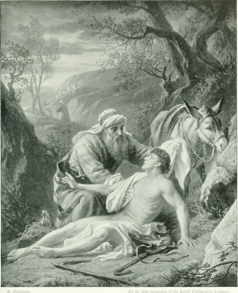 An illustration from Sacred art; the Bible story pictured by eminent modern painters;, 1903, leaf 342