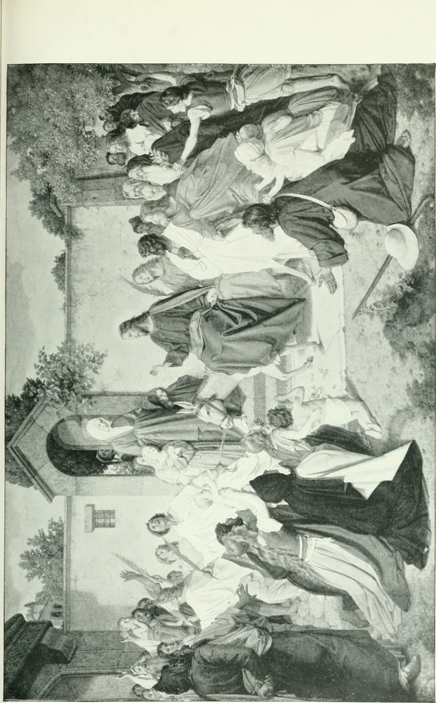 An illustration from Sacred art; the Bible story pictured by eminent modern painters;, 1903, leaf 362