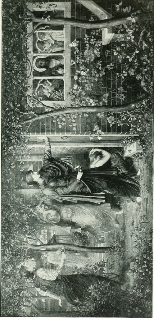 An illustration from Sacred art; the Bible story pictured by eminent modern painters;, 1903, leaf 368