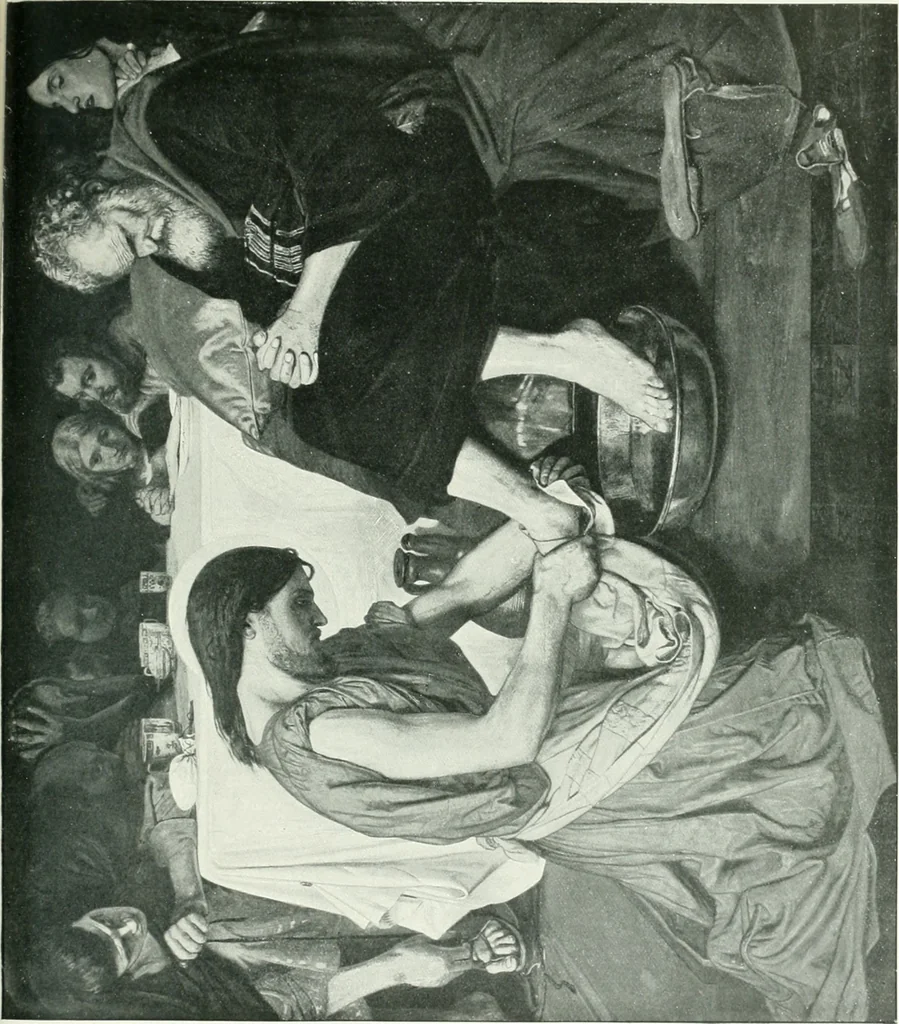 An illustration from Sacred art; the Bible story pictured by eminent modern painters;, 1903, leaf 374