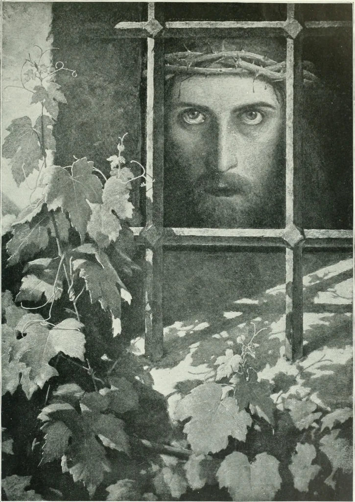 An illustration from Sacred art; the Bible story pictured by eminent modern painters;, 1903, leaf 388