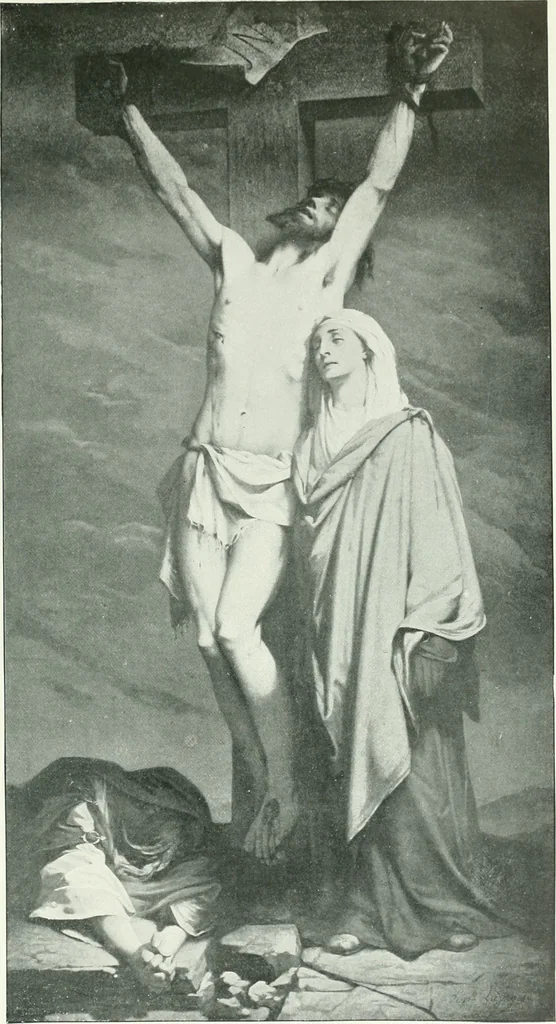 An illustration from Sacred art; the Bible story pictured by eminent modern painters;, 1903, leaf 398