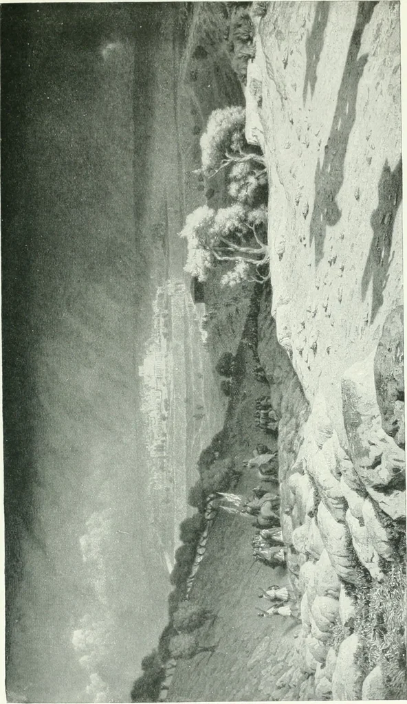 An illustration from Sacred art; the Bible story pictured by eminent modern painters;, 1903, leaf 400
