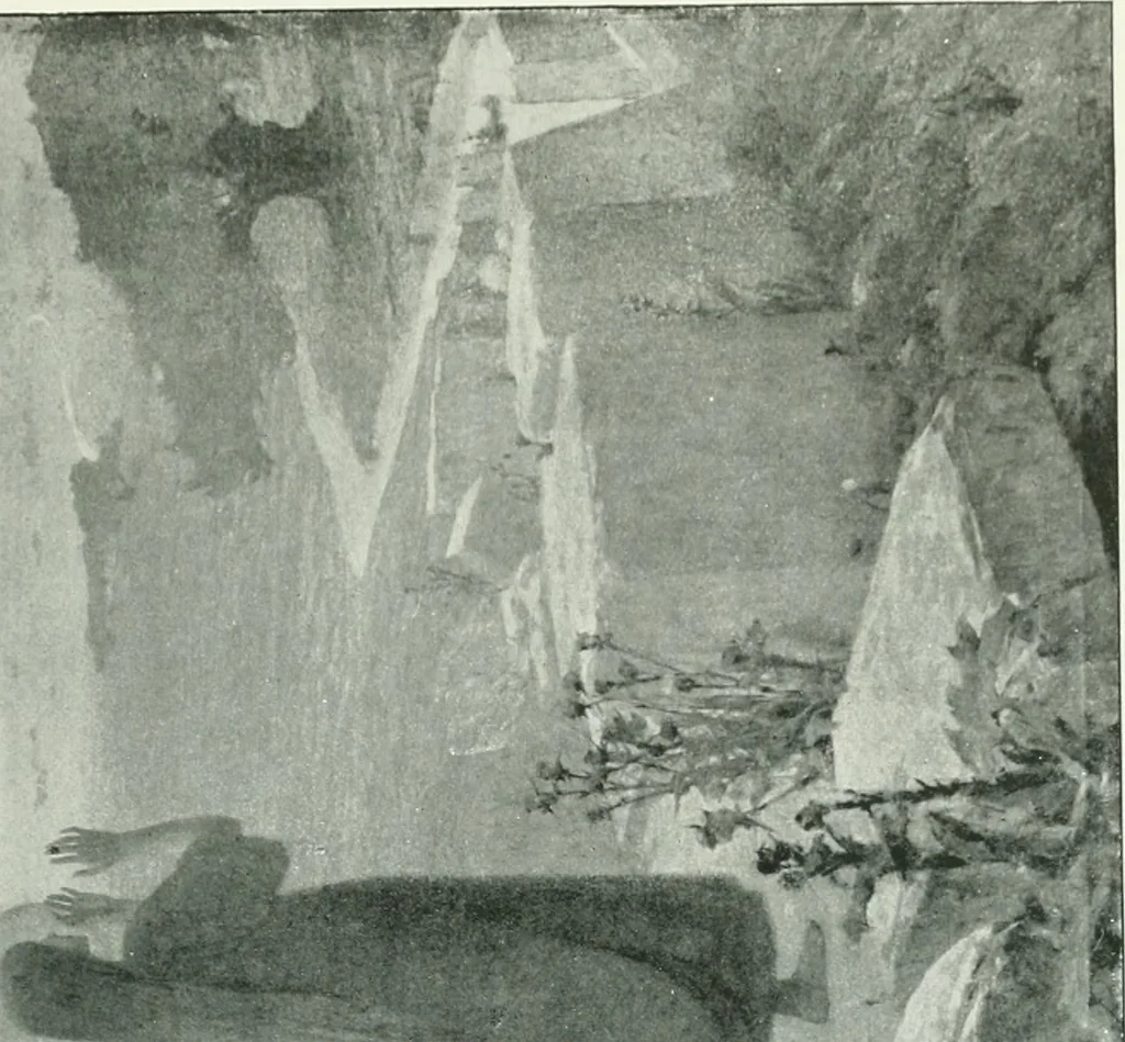 An illustration from Sacred art; the Bible story pictured by eminent modern painters;, 1903, leaf 412
