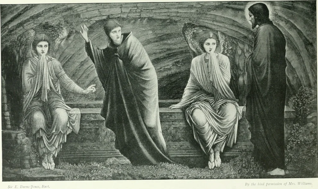 An illustration from Sacred art; the Bible story pictured by eminent modern painters;, 1903, leaf 416