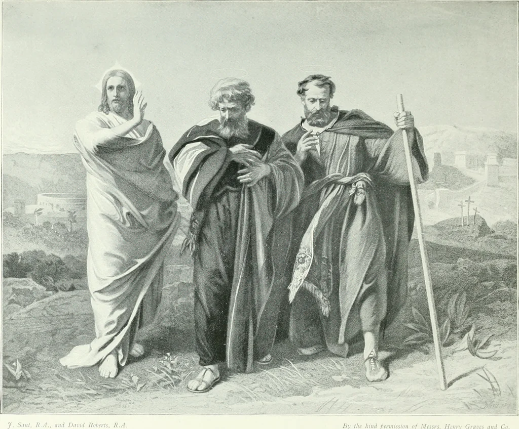 An illustration from Sacred art; the Bible story pictured by eminent modern painters;, 1903, leaf 418