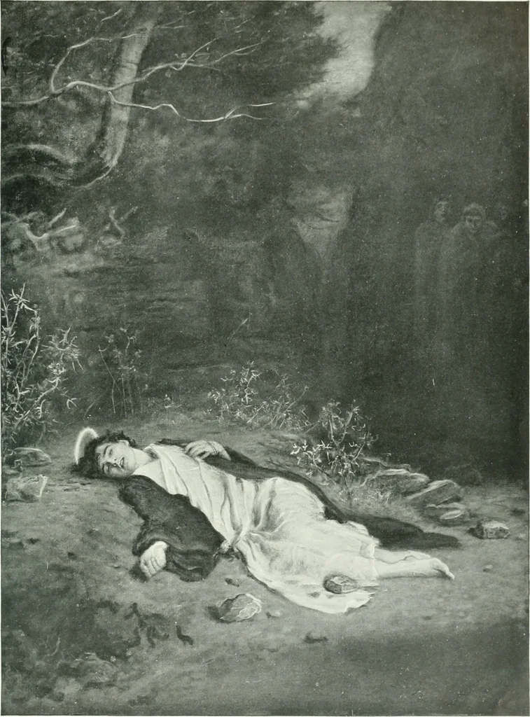 An illustration from Sacred art; the Bible story pictured by eminent modern painters;, 1903, leaf 430