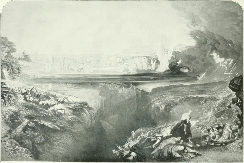 An illustration from Sacred art; the Bible story pictured by eminent modern painters;, 1903, leaf 440