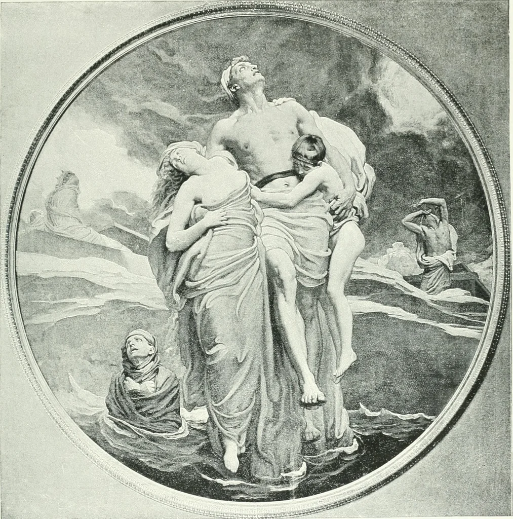 An illustration from Sacred art; the Bible story pictured by eminent modern painters;, 1903, leaf 442