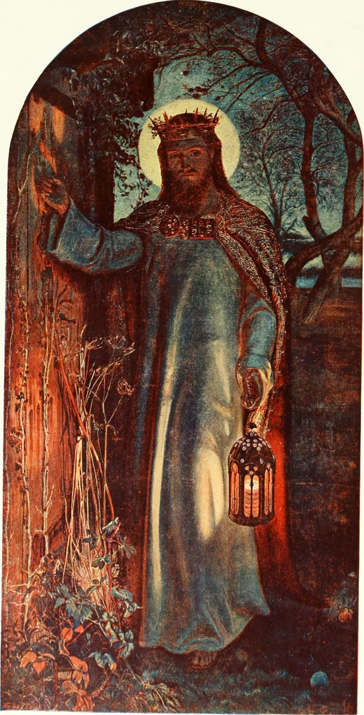 An illustration from Sacred art; the Bible story pictured by eminent modern painters;, 1903, leaf 5