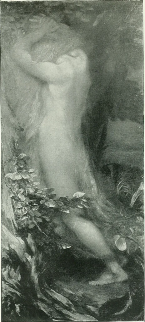 An illustration from Sacred art; the Bible story pictured by eminent modern painters;, 1903, leaf 64