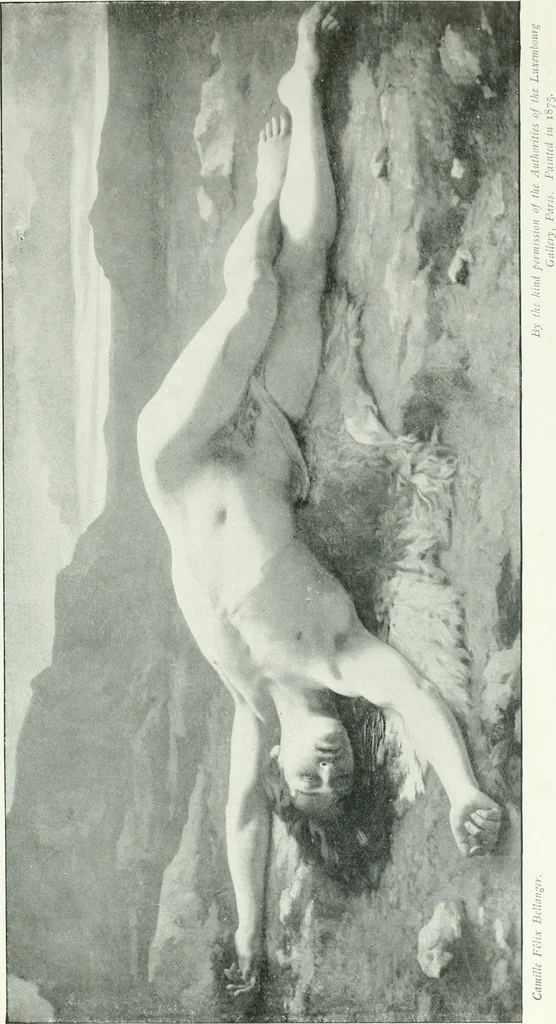 An illustration from Sacred art; the Bible story pictured by eminent modern painters;, 1903, leaf 70