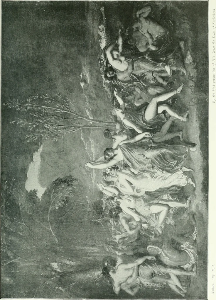 An illustration from Sacred art; the Bible story pictured by eminent modern painters;, 1903, leaf 76