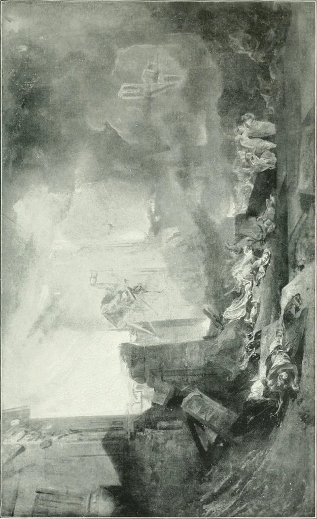 An illustration from Sacred art; the Bible story pictured by eminent modern painters;, 1903, leaf 94