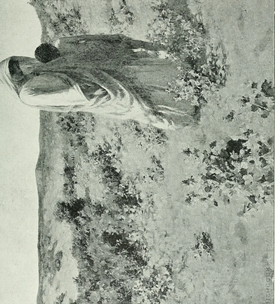 An illustration from Sacred art; the Bible story pictured by eminent modern painters;, 1903, leaf 96